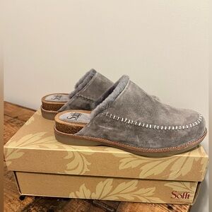 Sofft Bellflower Lined Clog in Pietra Gray 9.5 M New in box.